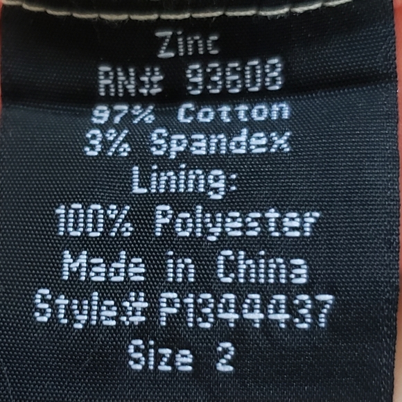 (NWT) Zinc Blazer from Torrid, Size 2 - Picture 7 of 9